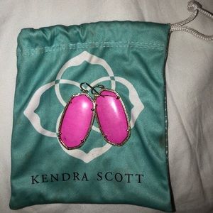Kendra Scott Pink Danielle Earrings